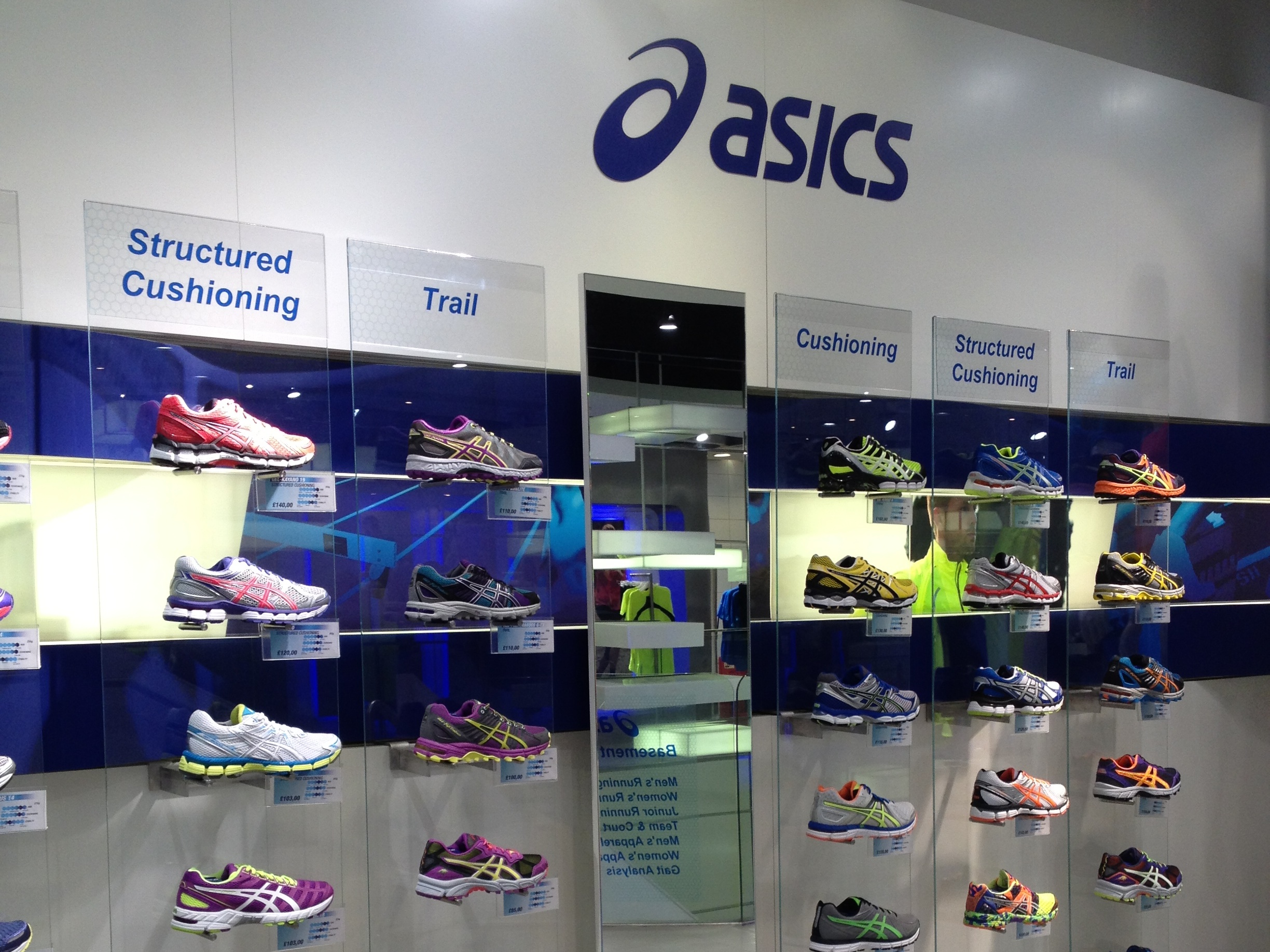 asics showroom near me