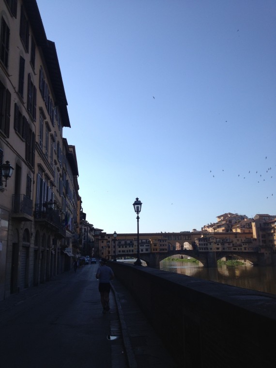 Dawn over Arno